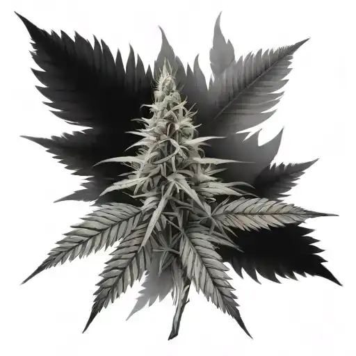 Realistic Marijuana Plant