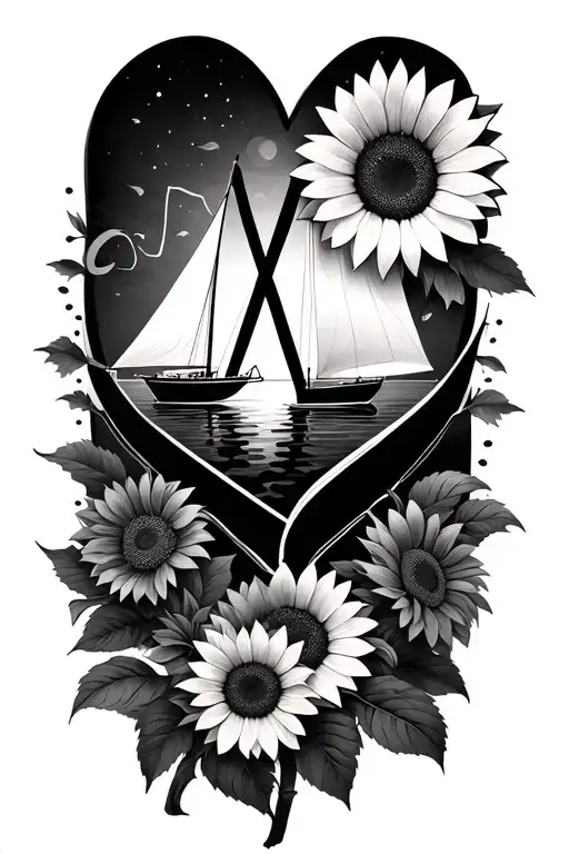 Name Heartbeat Infinity Sailing Sunflower Blossom