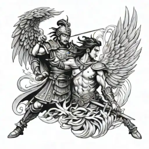 Romans Samurai And Phoenix