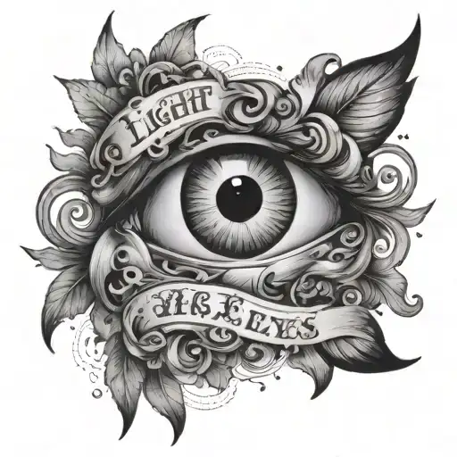 The Light Of His Eyes Quote