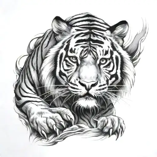 Siberian Tiger Irezumi