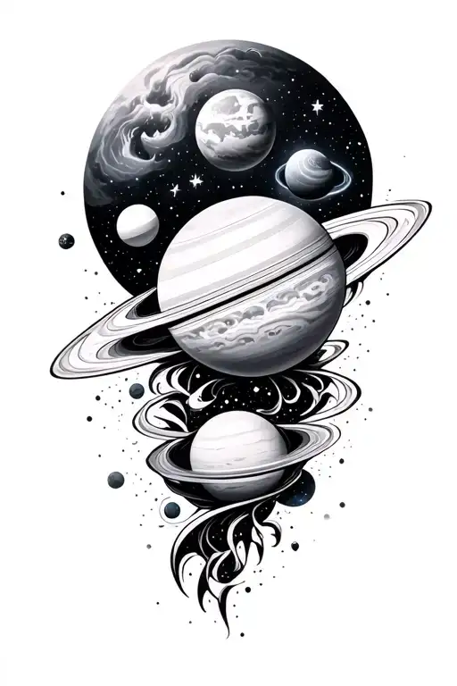 Space And Planets Stars And Nebulas