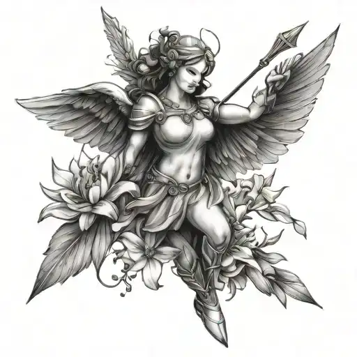 Archangel Arrow And Lily