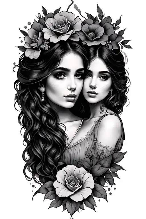 Tattoo Design On The Hand About Sister