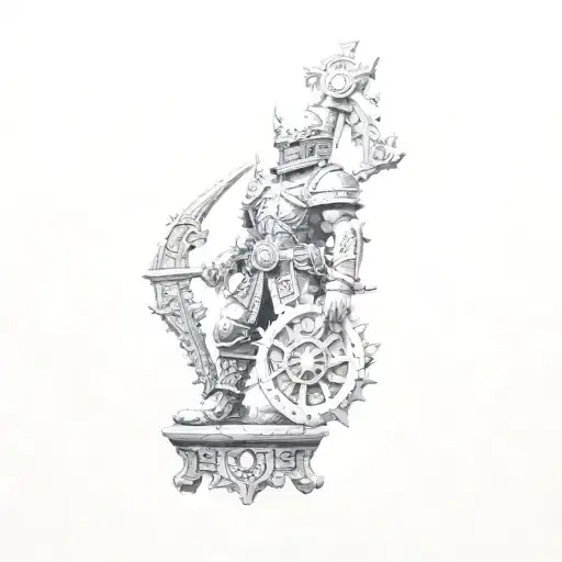 A Warhammer Miniature