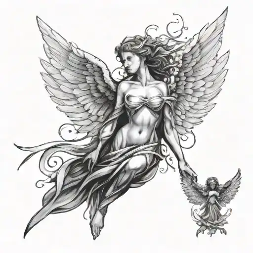 Dark And Light Angel