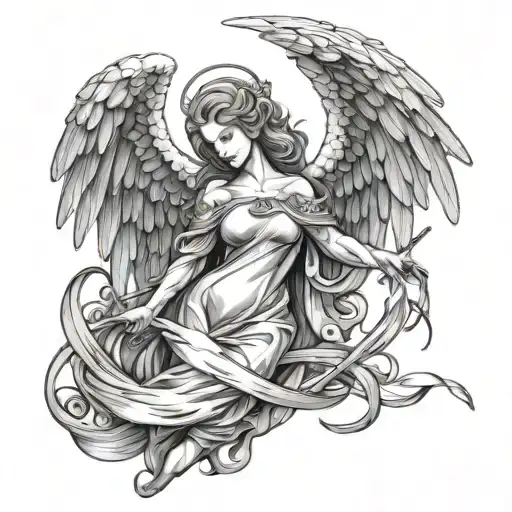 Dark And Light Angel