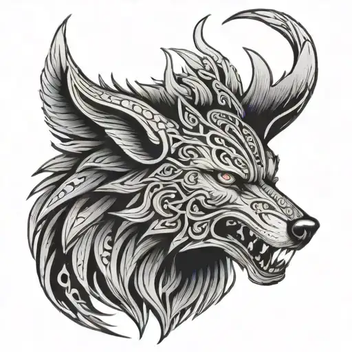 Fenrir Viking Norse Wolf