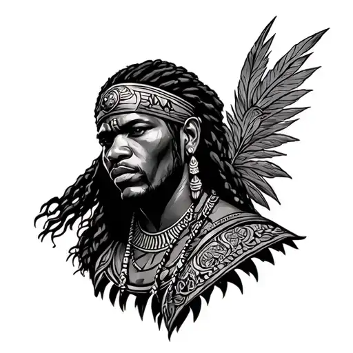 African American Warrior