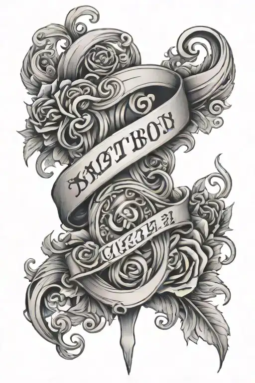 Birth Date 14 12 2010 Name Tattoo Sleeve