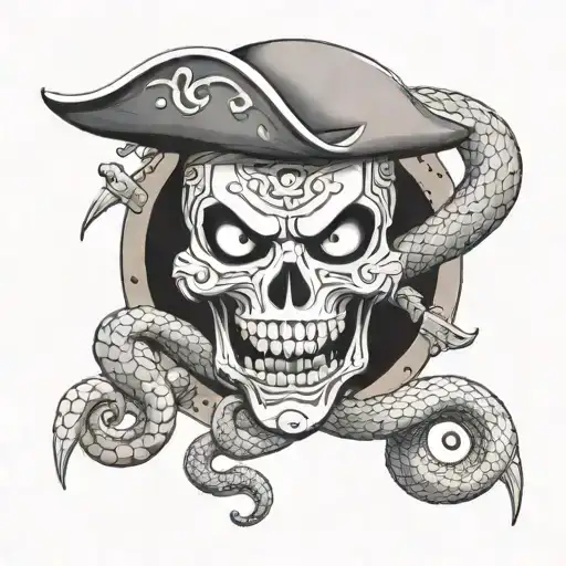 White Snake Pirates One Piece
