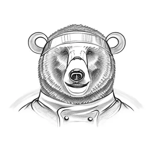 Bear In Chef Suit