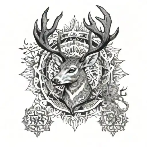 Deer Mandala