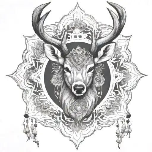 Deer Mandala