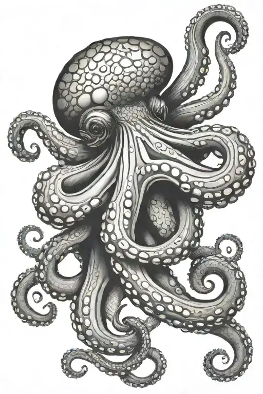 Octopus Side On