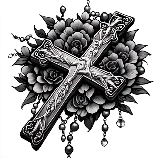 Cross A Rosary