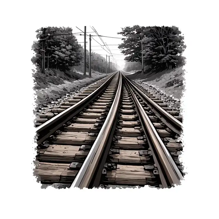 Train Tracks Merging
