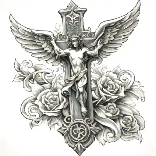 Cross With Angel