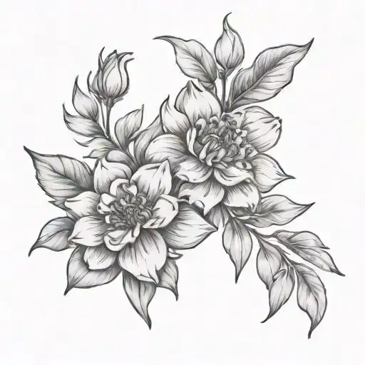 March And August Birth Flower