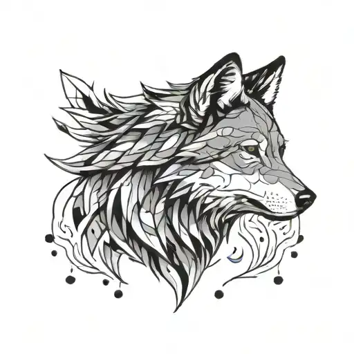 Minimalist Wolf