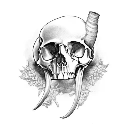 Arm Sleeve Mammuthones And Skull