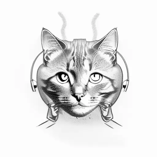 Cat Playing Videogames