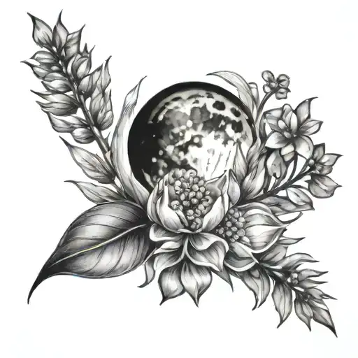 Crystals Moon Lavander