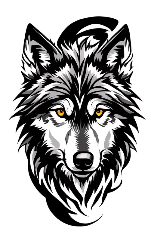 Tribal Wolf
