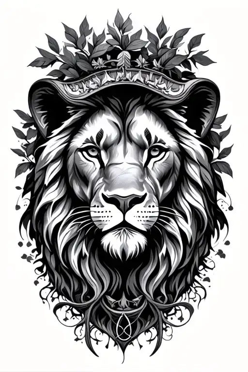 Lion Tree Of Life Peace Liberty