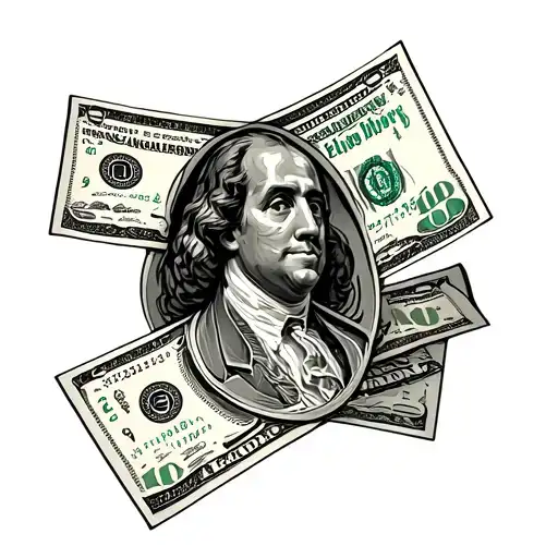 Money Tattoo Ideas For Boys On Shoulder