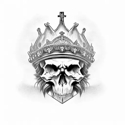 Skull Crown Christ