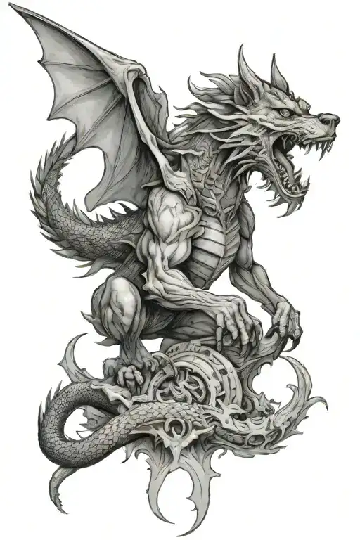 Wolf Slaying Dragon Almost Straight