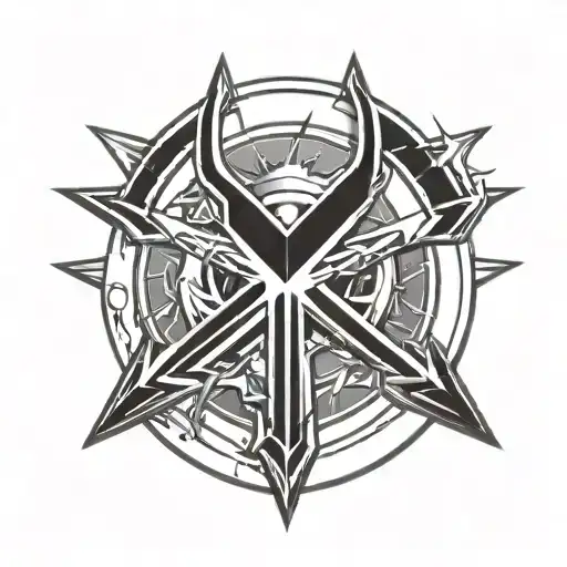 Logo From Star Citizen With An W On Top An A On The Left An S On The Bottom And An D On The Right