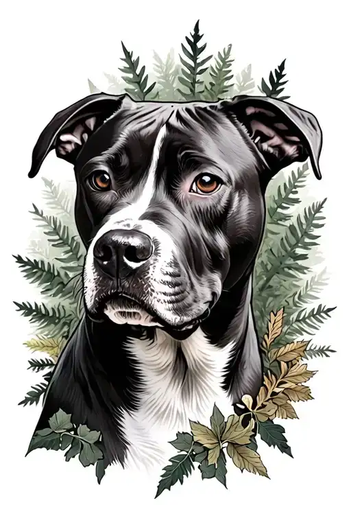 American Staffordshire Terrier Forest