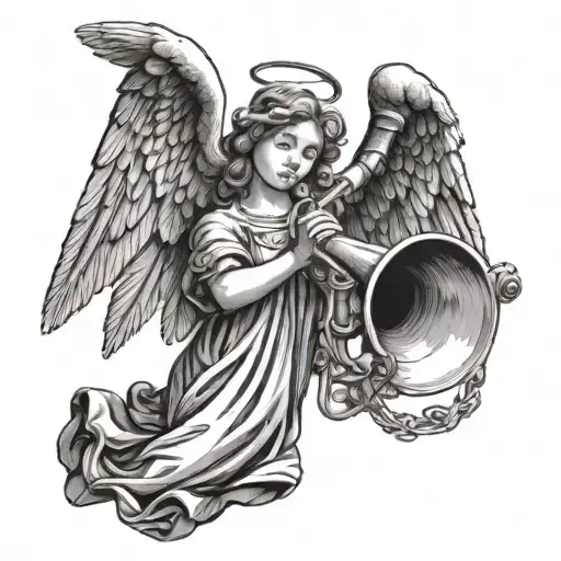 Angel With Trumpet