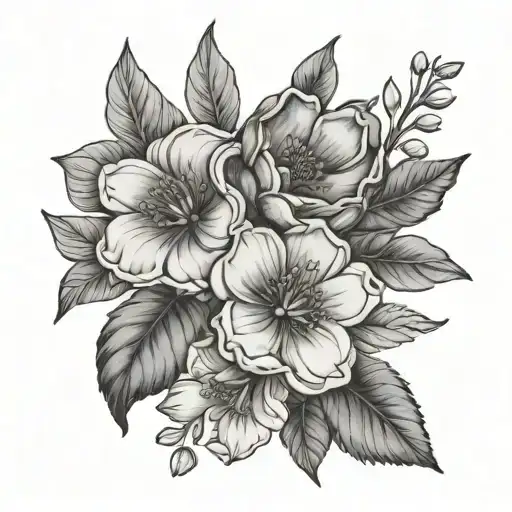 March And December Birth Flower