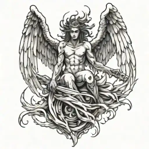 Demonic Fallen Angel