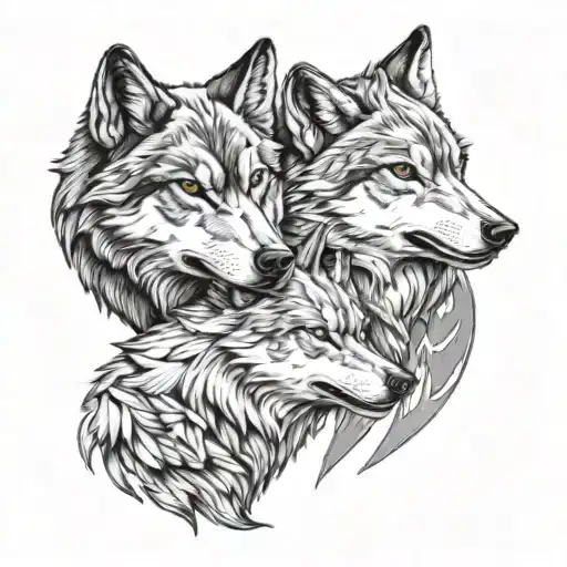 Two Wolves One Evil One Good