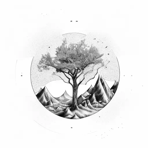 Aries And Aquarius Landscape