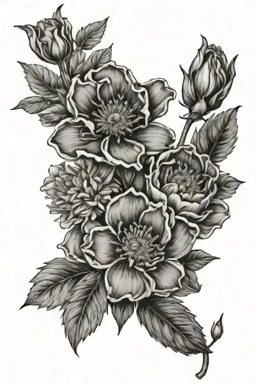 Birth Flowers August March January December Birth Flower