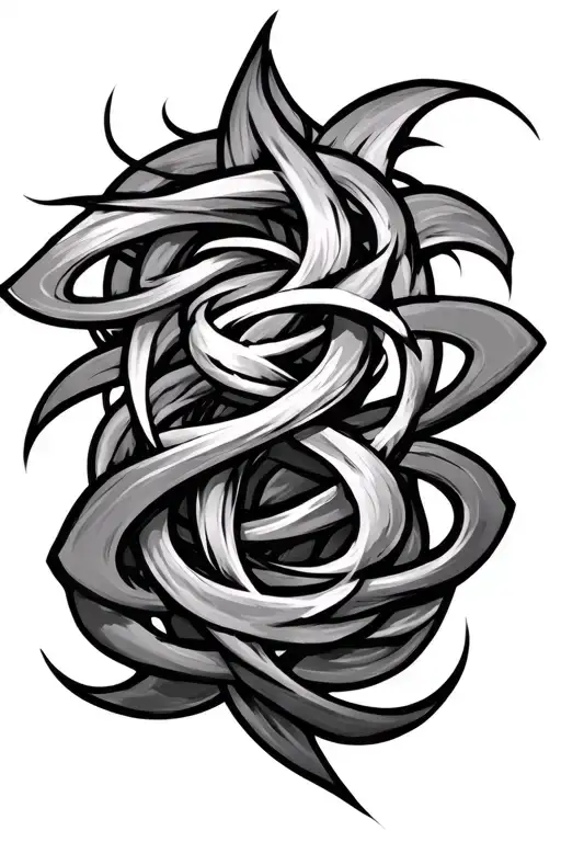 Anime Symbol Intertwined