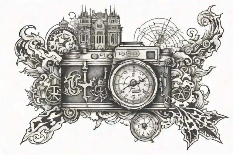 Combine Your Love For Writing And Travel In A Tattoo Design That Tells A Story