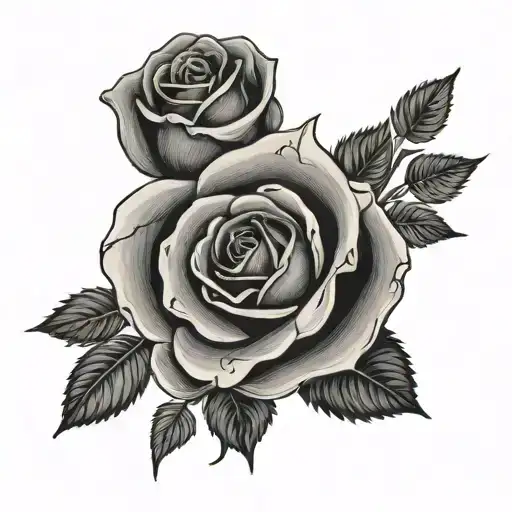 Broken Heart And Rose