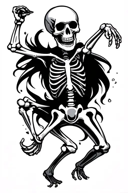 Dancing Skeleton