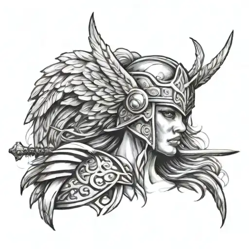 Valkyrie Warrior Realism