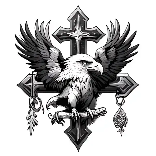 Eagle And Cross