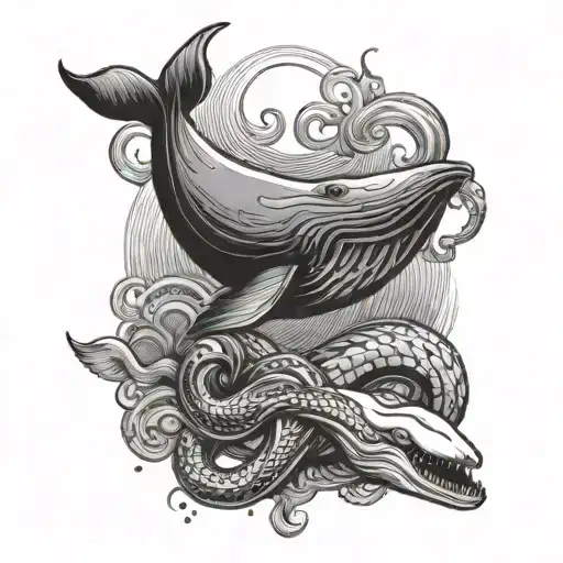 Whale And Snake