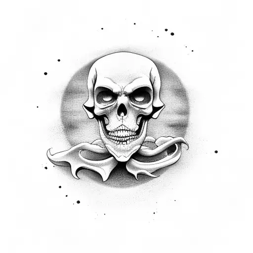 Grim Reaper With Sand Timer