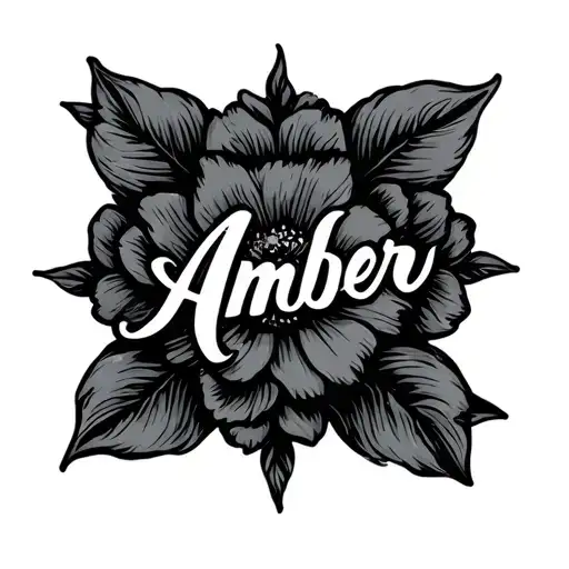 The Name 'Amber' As A Script