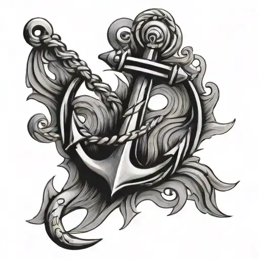 Anchor With Tendrils